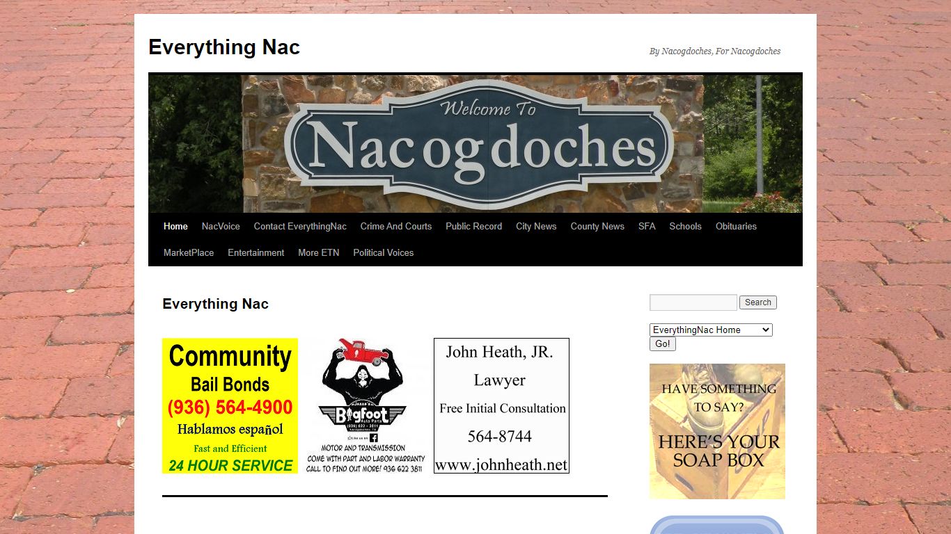 Everything Nac | By Nacogdoches, For Nacogdoches